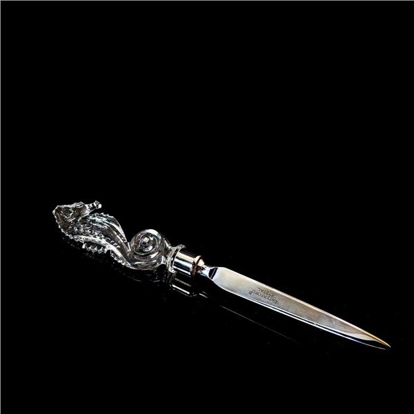 Waterford Society Crystal Seahorse Letter Opener