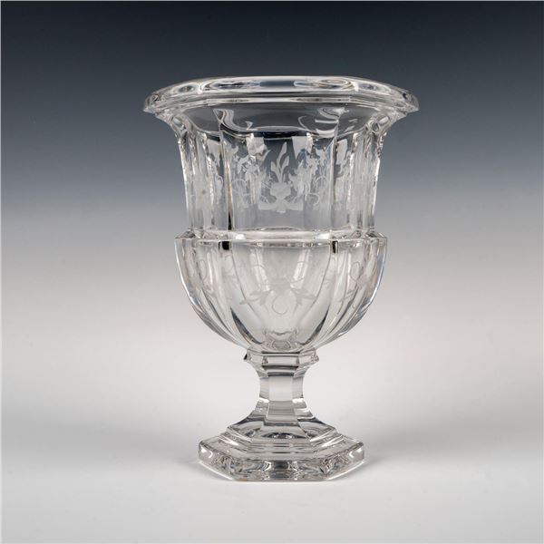 Vintage Tiffany and Co. Crystal Pedestal Vase