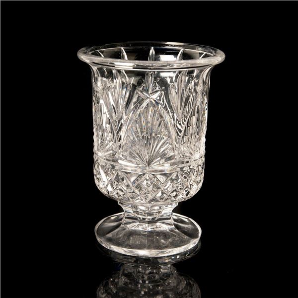 Shannon by Godinger, Diane Footed Crystal Hurricane Lamp