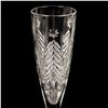 Image 3 : Mikasa Crystal Champagne Flute Glass, Christmas Tree Pattern
