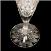 Image 4 : Mikasa Crystal Champagne Flute Glass, Christmas Tree Pattern