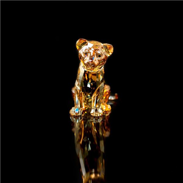 Swarovski Crystal Figurine Lion Cub SCS 2016