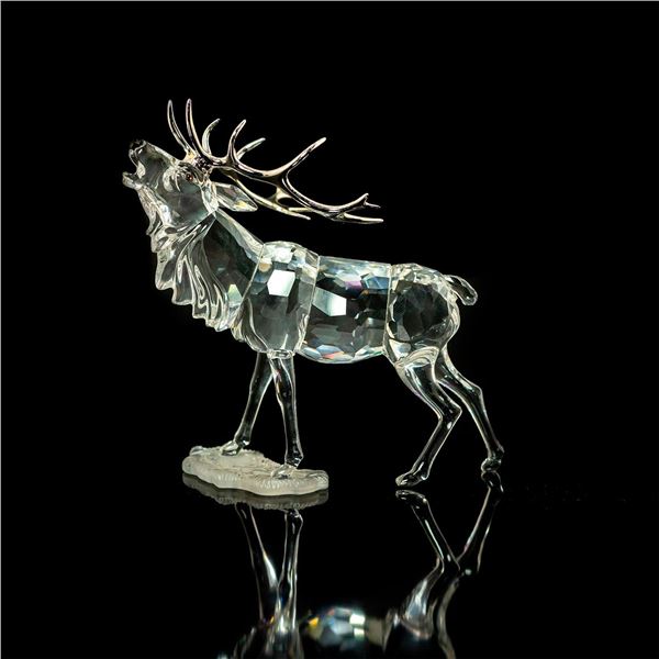 Swarovski Crystal Figurine, Stag Elk, Rare Encounter Group