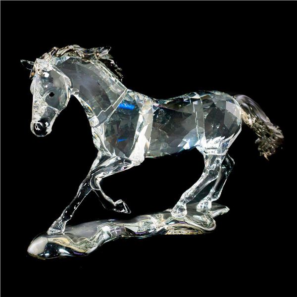 Swarovski Crystal Figurine, Esperanza Horse with Plaque