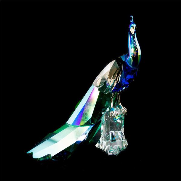 Swarovski Figurine, Peacock Loyalty Piece 1145553