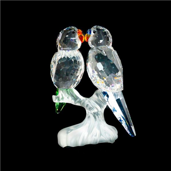 Swarovski Figurine, Budgies 680627