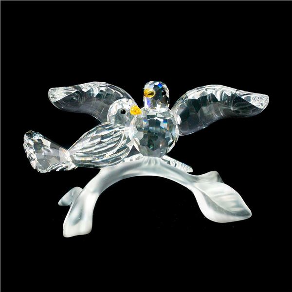 Swarovski Figurine, Turtle Doves 657378