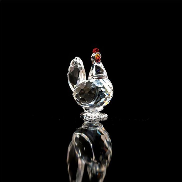 Swarovski Crystal Figurine, Hen