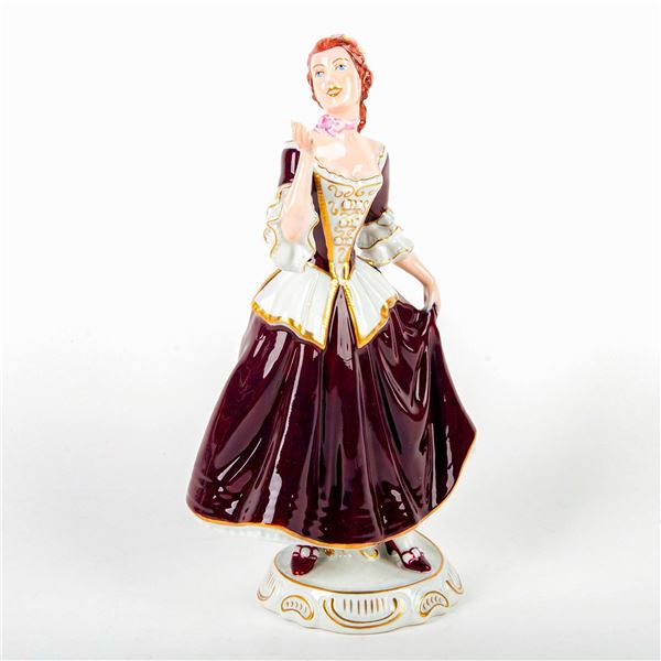 Royal Dux Bohemia Figurine, Elegant Woman