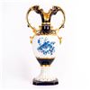 Image 1 : Royal Dux Bohemia Porcelain Cobalt Blue Ornamental Vase