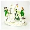 Image 2 : Sitzendorf Porcelain Figurine, Two Nobleman and Lady