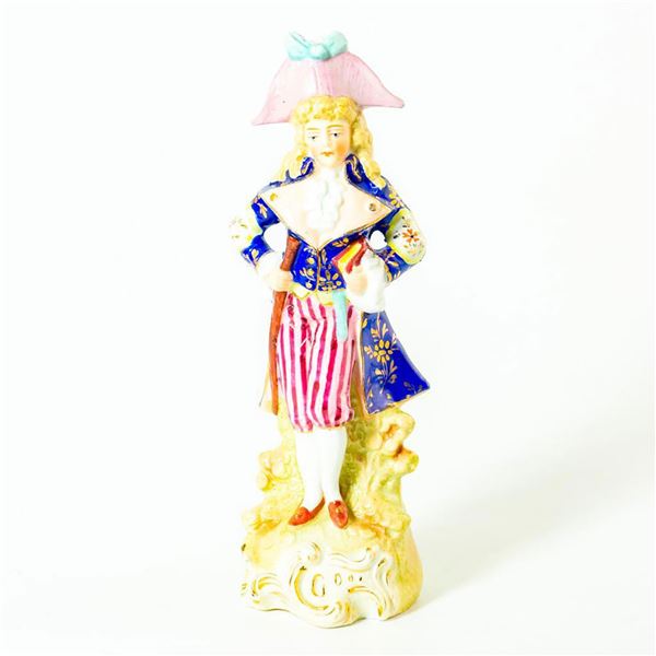 Sitzendorf Figurine, Colonial Man