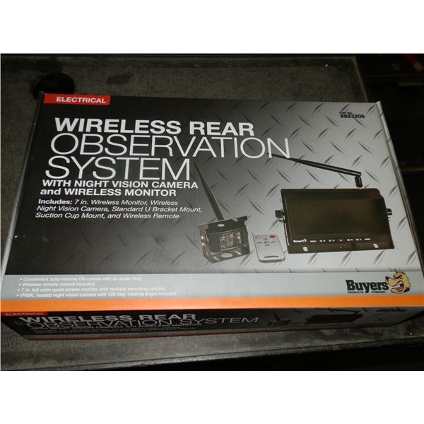 Wireless Rear Observation System