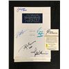 Image 2 : STAR WARS A New Hope MULTI SIGNED SCRIPT COVER w/ J. BULLOCH, G. LUCAS, P. MAYHEW (RA COA)