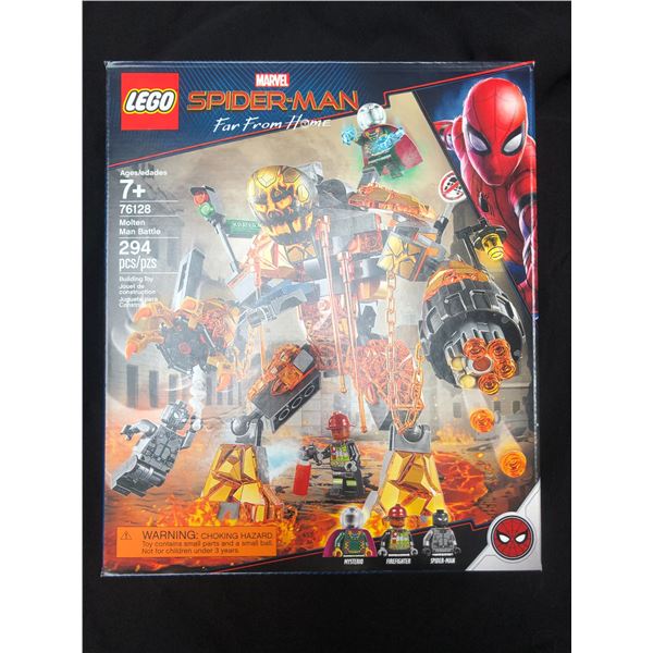 LEGO Marvel Spider-Man 76128 Molten Man Battle