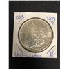 Image 1 : 1896 USA MORGAN SILVER DOLLAR (PHILADELPHIA MINTED) Uncirculated