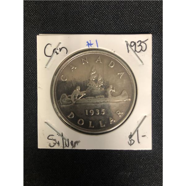 1935 CANADA SILVER DOLLAR