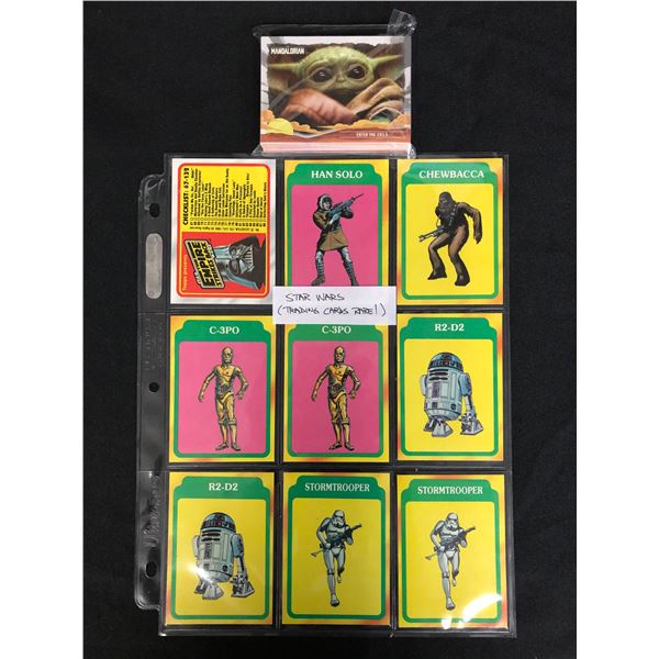 STAR WARS TRADING CARDS (RARE)