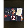 Image 2 : TOM BRADY SIGNED 8X10 PHOTO (REAL AUTHENTIC COA)