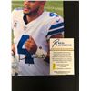 Image 2 : DAK PRESCOTT SIGNED 8X10 PHOTO (REAL AUTHENTIC COA)