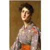 Image 1 : William Merritt Chase - Girl in a Japanese Costume