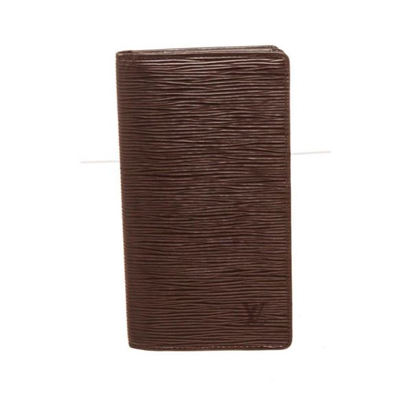 Louis Vuitton Black Epi Leather Long Card Wallet