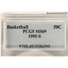 Image 3 : 1995-S OLYMPICS BASKETBALL HALF DOLLAR PCGS MS69