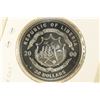 Image 2 : 2000 LIBERIA SILVER PROOF $20 YOUNG-CRIPPEN-