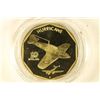 Image 1 : 1991 MARSHALL ISLANDS (HURRICANE) BRASS $10