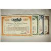 Image 3 : 4 VINTAGE STOCK CERTIFICATES