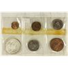 Image 2 : 1964 MEXICO MINT SET INCLUDES .100 SILVER PESO