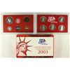 Image 2 : 2003 US SILVER PROOF SET (WITH BOX)