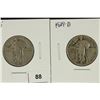Image 1 : 1925 & 1929-D STANDING LIBERTY QUARTERS