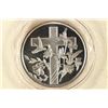 1 TROY OZ .999 FINE SILVER PROOF ROUND ''CROSS''
