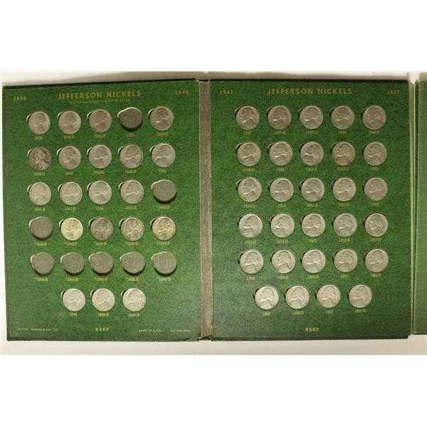 JEFFERSON NICKEL ALBUM 1938-1988 109 NICKELS