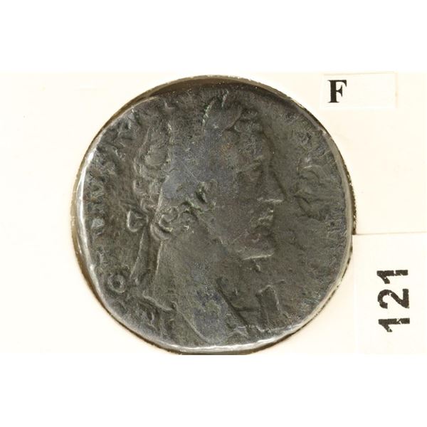 138-161 A.D. ANTONIUS PIUS ANCIENT COIN (FINE)