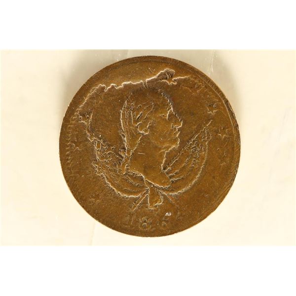 1863 CIVIL WAR TOKEN WITH CUD EXCHANGE R-5