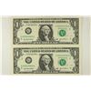 2-2003-A $1 FRN'S LOW CONSECUTIVE SERIAL 'S UNC