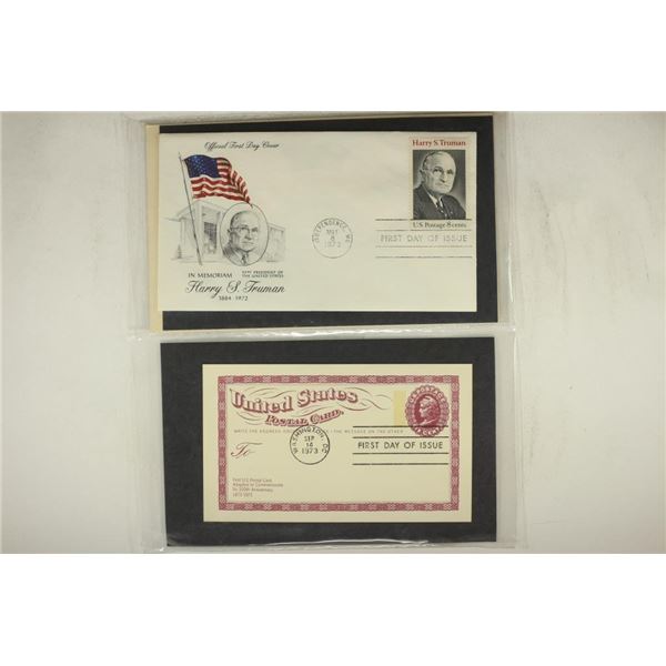 4 ASSORTED 1973/76 1ST DAY COVERS