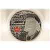 2012 CANADA SILVER PROOF $4 PARTIALY COLORIZED