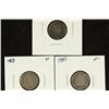 1883, 1884 & 1887 SEATED LIBERTY DIMES