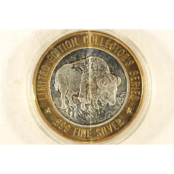 CASINO $10 SILVER TOKEN (UNC) 1995 WINNAVEGAS