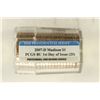 PCGS ROLL OF 20-2007-D MADISON DOLLARS BU
