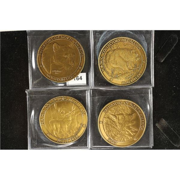 4-1 1/2'' BRONZE NORTH AMERICAN HUNTING CLUB