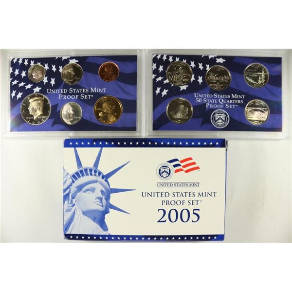 2005 US PROOF SET (WITH BOX)