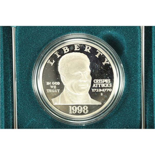 1998-S BLACK REVOLUTIONARY WAR PATRIOTS PF