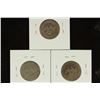 Image 2 : 1875, 1876 & 1877 SEATED LIBERTY QUARTERS