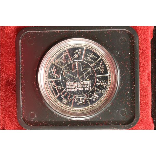 1978 CANADA XI GAMES PROOF SILVER DOLLAR