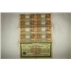 1923 GERMAN 100,000 MARK BOND WITH ALL 8 COUPONS