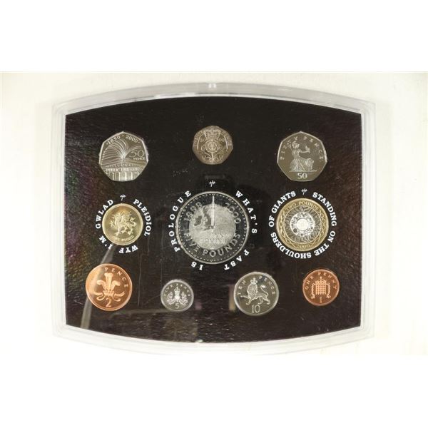 2000 UNITED KINGDOM 10 COIN PROOF SET